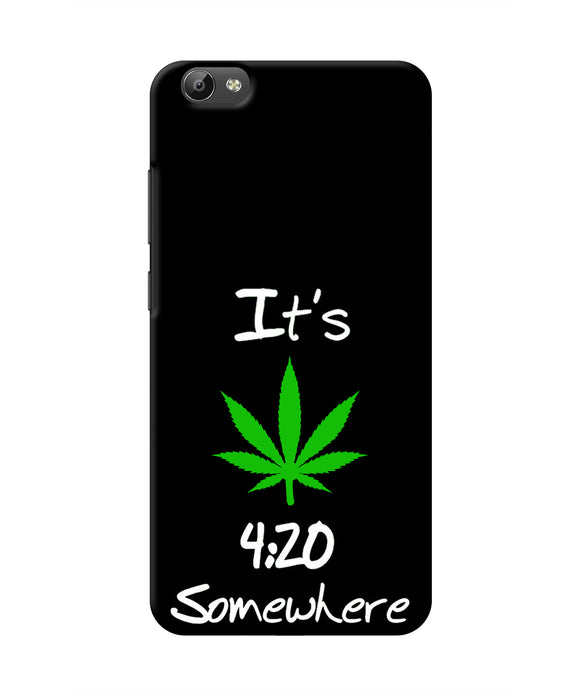 Weed Quote Vivo Y66 Real 4D Back Cover