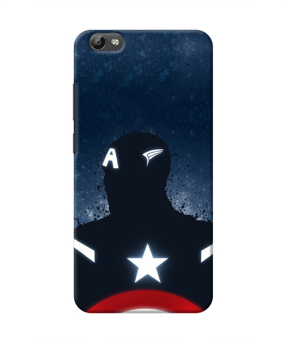 Captain america Shield Vivo Y66 Real 4D Back Cover