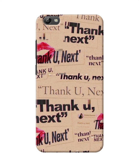 Thank You Next Vivo Y66 Back Cover