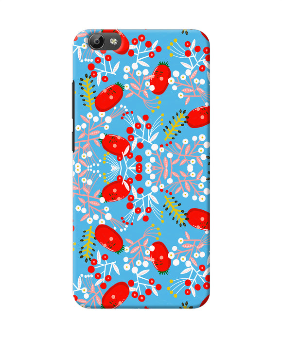 Small Red Animation Pattern Vivo Y66 Back Cover