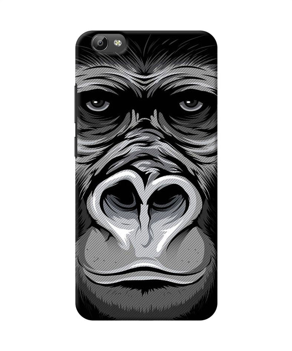 Black Chimpanzee Vivo Y66 Back Cover