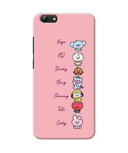 BTS names Vivo Y69 Back Cover Case Online at Best Price – Shoproom