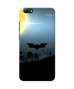 Batman Scary cemetry Vivo Y69 Real 4D Back Cover