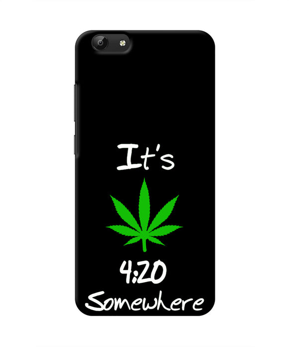 Weed Quote Vivo Y69 Real 4D Back Cover
