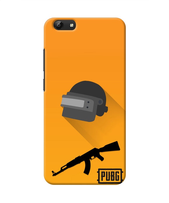 PUBG Helmet and Gun Vivo Y69 Real 4D Back Cover