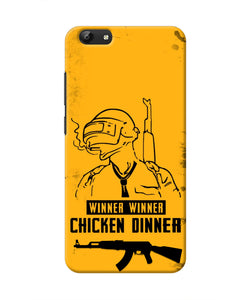 PUBG Chicken Dinner Vivo Y69 Real 4D Back Cover