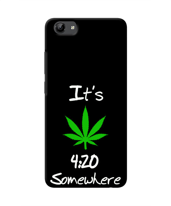 Weed Quote Vivo Y71 Real 4D Back Cover