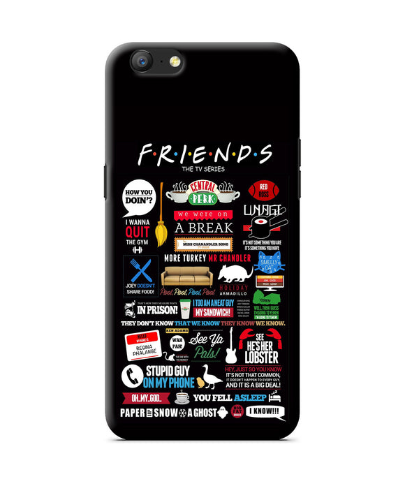 Friends Oppo A57 Back Cover