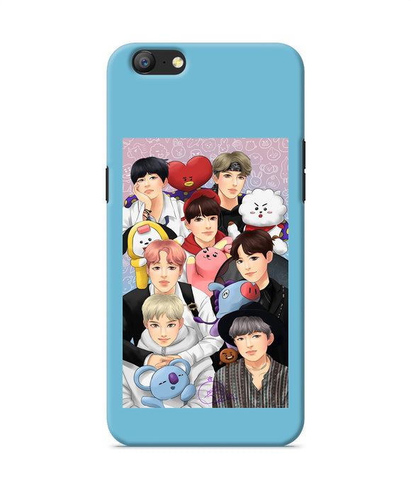 BTS with animals Oppo A57 Back Cover