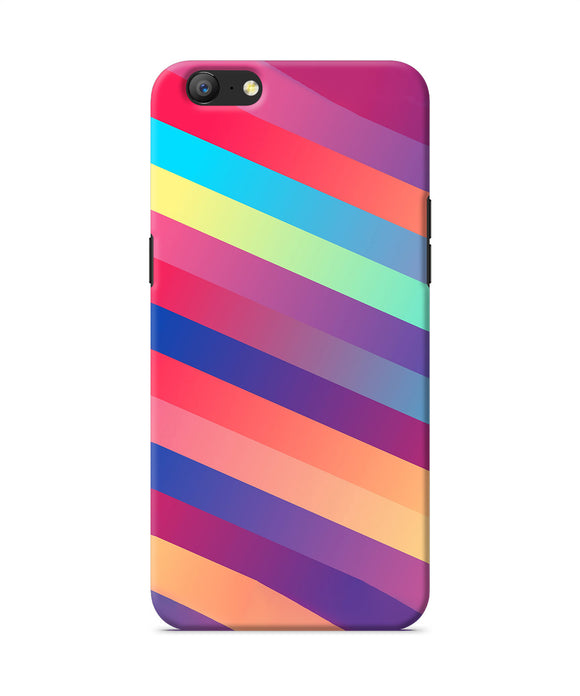 Stripes color Oppo A57 Back Cover