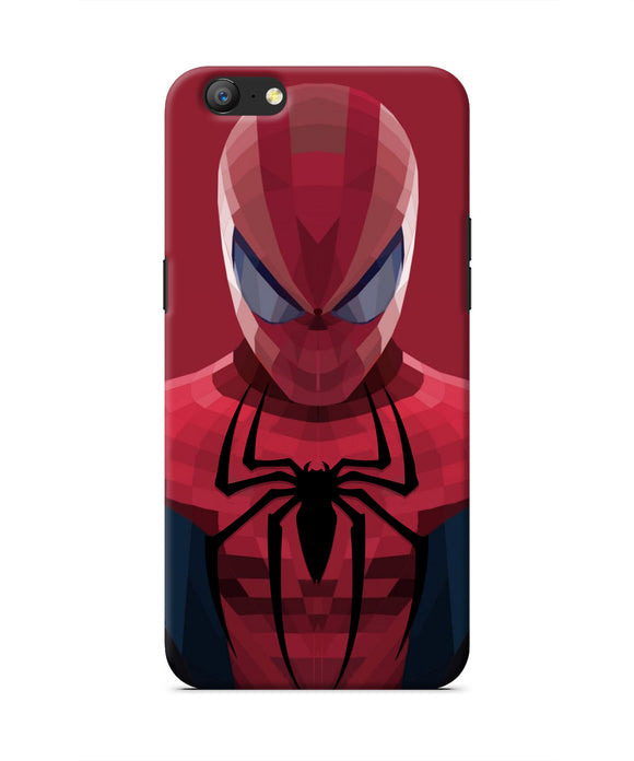 Spiderman Art Oppo A57 Real 4D Back Cover