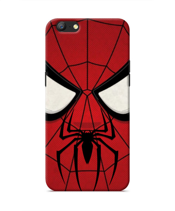 Spiderman Face Oppo A57 Real 4D Back Cover