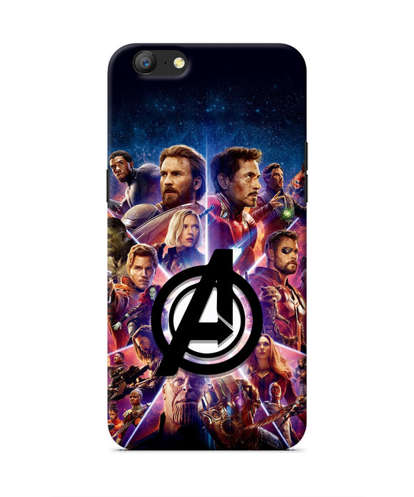 Avengers Superheroes Oppo A57 Real 4D Back Cover