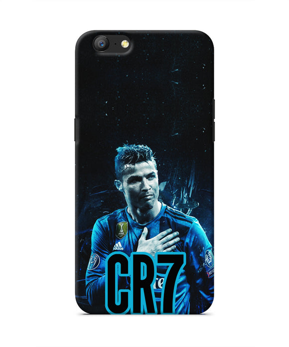 Christiano Ronaldo Blue Oppo A57 Real 4D Back Cover