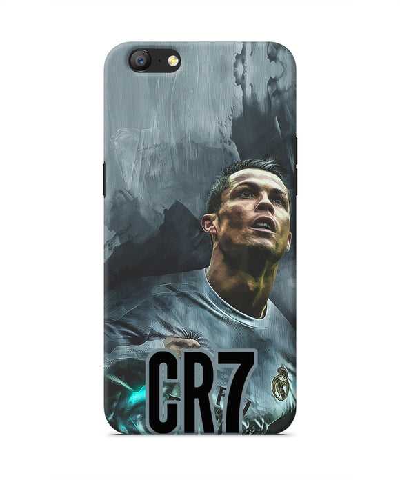 Christiano Ronaldo Grey Oppo A57 Real 4D Back Cover