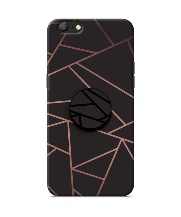 Geometric Pattern Oppo A57 Pop Case