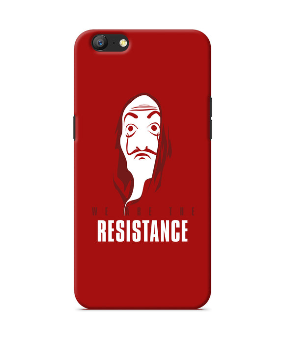 Money Heist Resistance Quote Oppo A57 Back Cover
