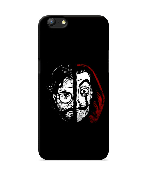 Money Heist Professor Mask Sketch Oppo A57 Back Cover