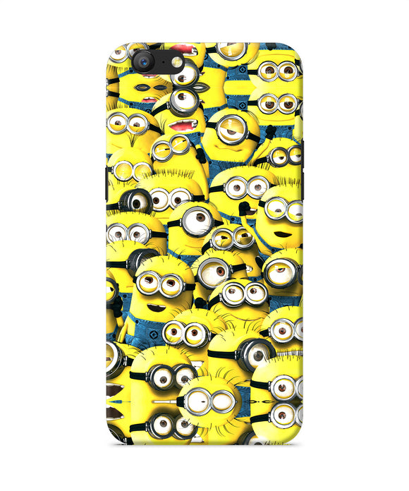 Minions Mini Crowd Oppo A57 Back Cover