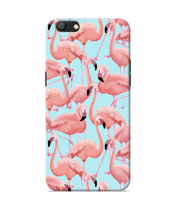 Abstract Sheer Bird Print Oppo A57 Back Cover