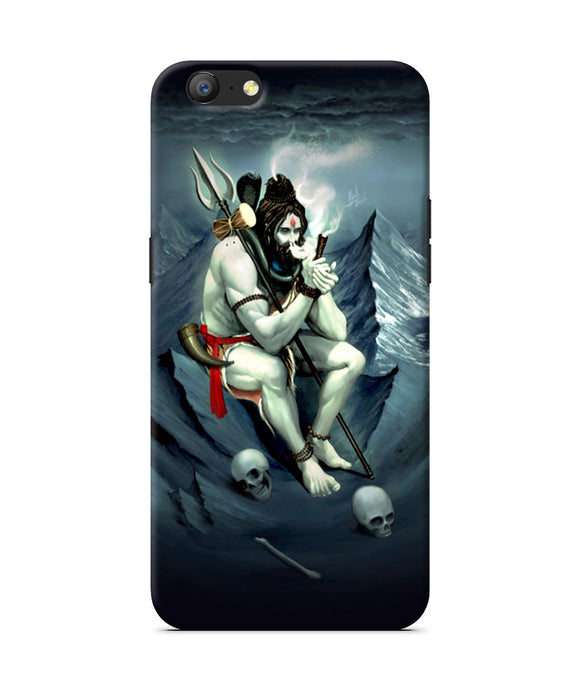 Lord Shiva Chillum Oppo A57 Back Cover