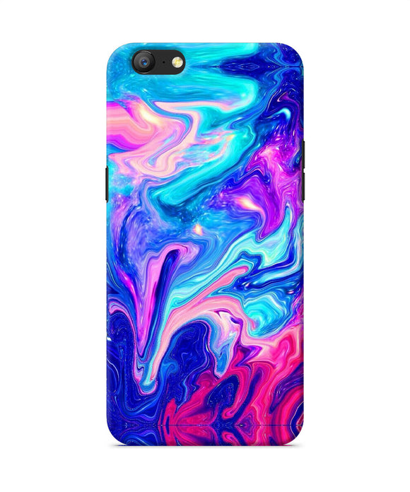Abstract Colorful Water Oppo A57 Back Cover