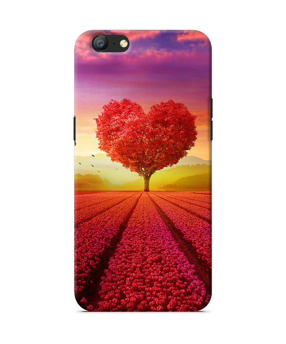 Natural Heart Tree Oppo A57 Back Cover