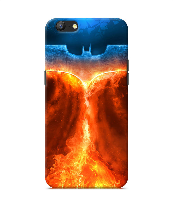 Burning Batman Logo Oppo A57 Back Cover