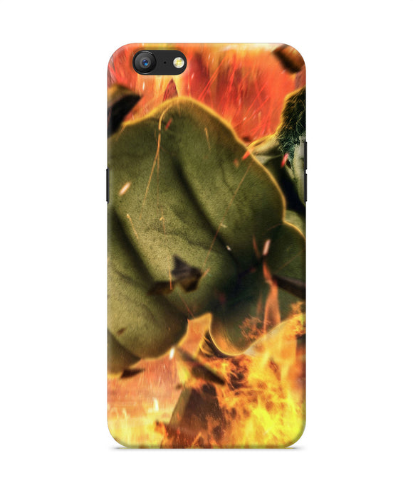 Hulk Smash Oppo A57 Back Cover