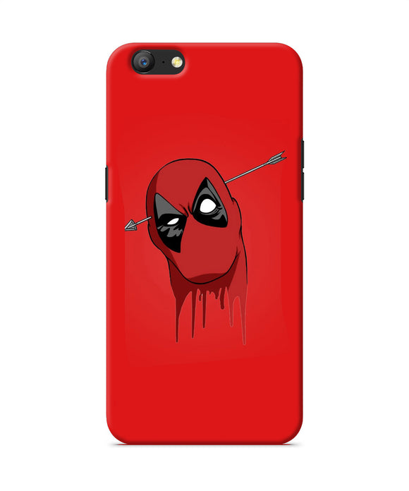 Funny Deadpool Oppo A57 Back Cover