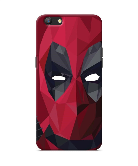 Abstract Deadpool Mask Oppo A57 Back Cover
