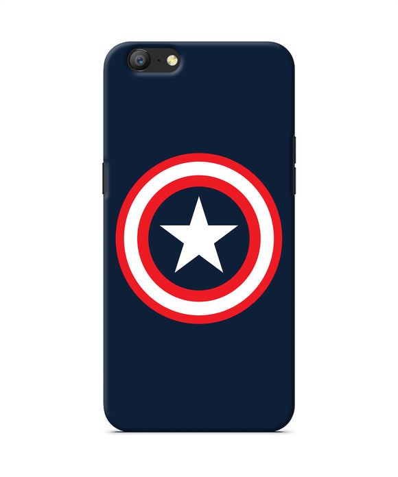 Captain America Logo Oppo A57 Back Cover