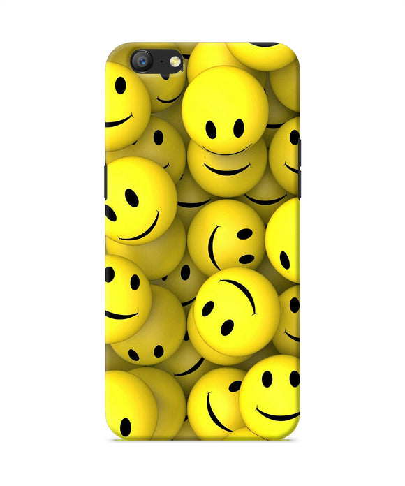 Smiley Balls Oppo A57 Back Cover