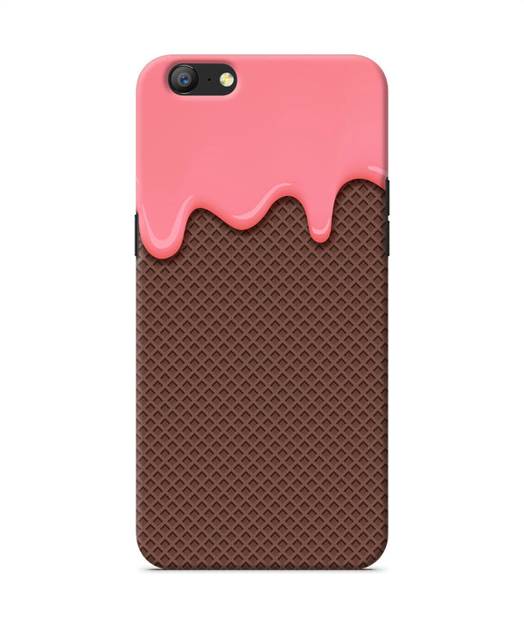 Waffle Cream Biscuit Oppo A57 Back Cover