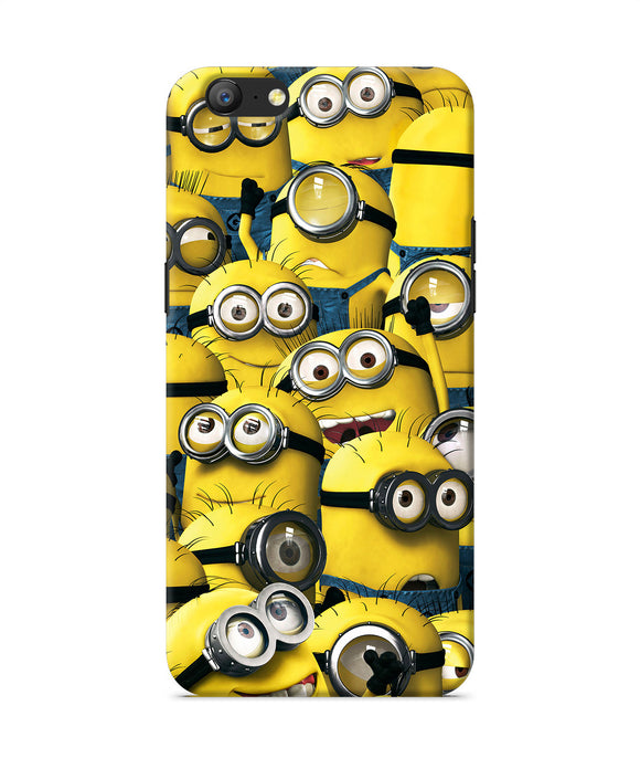 Minions Crowd Oppo A57 Back Cover