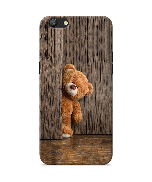 Teddy Wooden Oppo A57 Back Cover