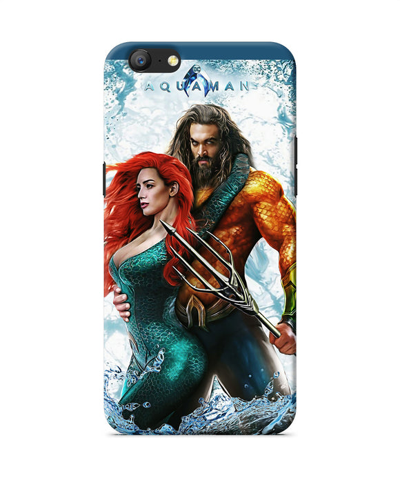 Aquaman Couple Water Oppo A57 Back Cover
