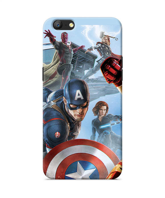 Avengers On The Sky Oppo A57 Back Cover