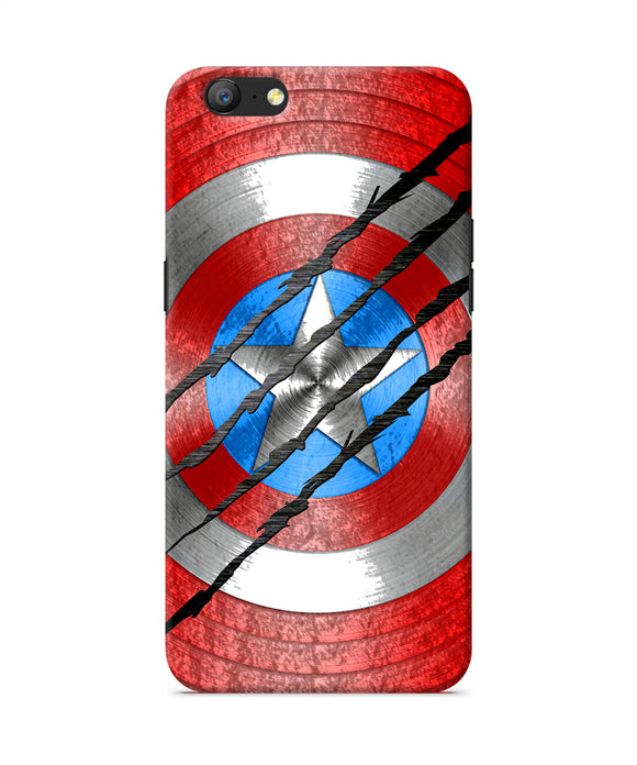 Scratch On Shield Oppo A57 Back Cover