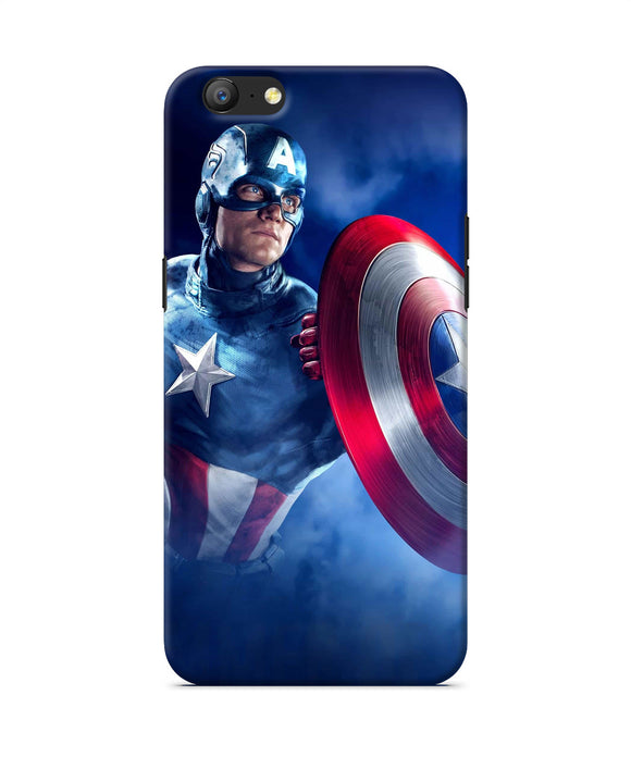 Captain America On Sky Oppo A57 Back Cover