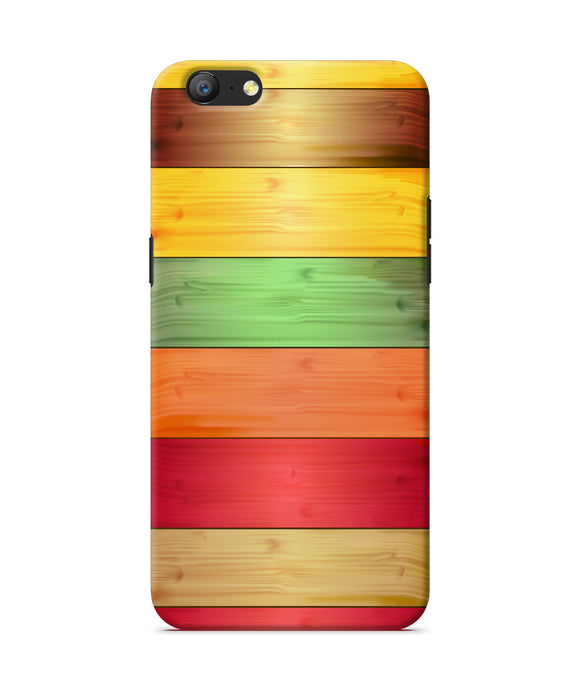 Wooden Colors Oppo A57 Back Cover