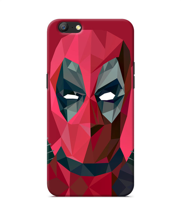 Abstract Deadpool Full Mask Oppo A57 Back Cover