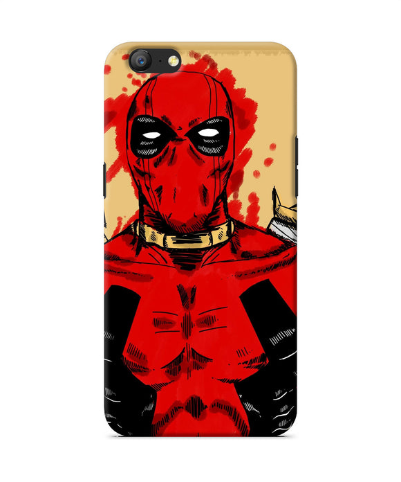 Blooded Deadpool Oppo A57 Back Cover