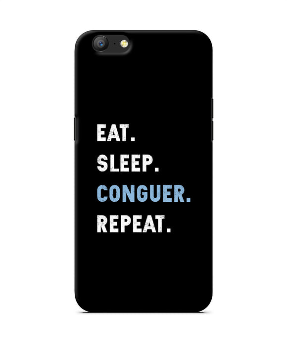 Eat Sleep Quote Oppo A57 Back Cover