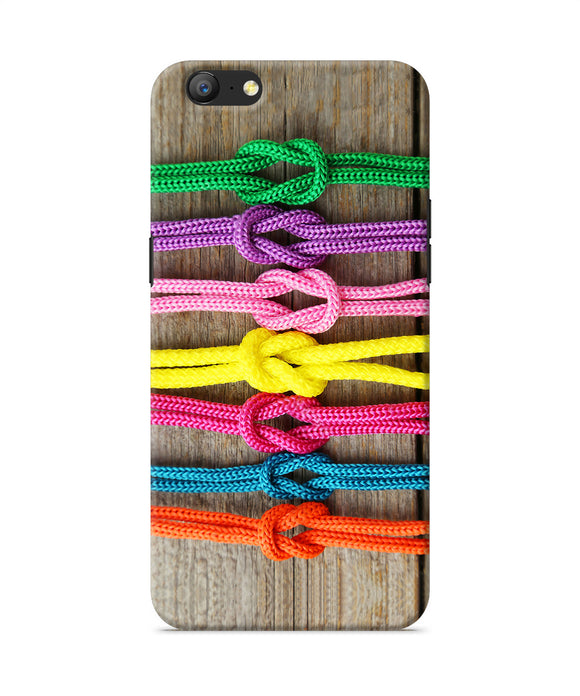 Colorful Shoelace Oppo A57 Back Cover