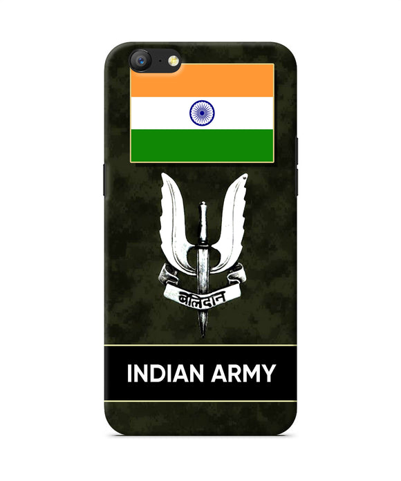 Indian Flag Balidan Logo Oppo A57 Back Cover