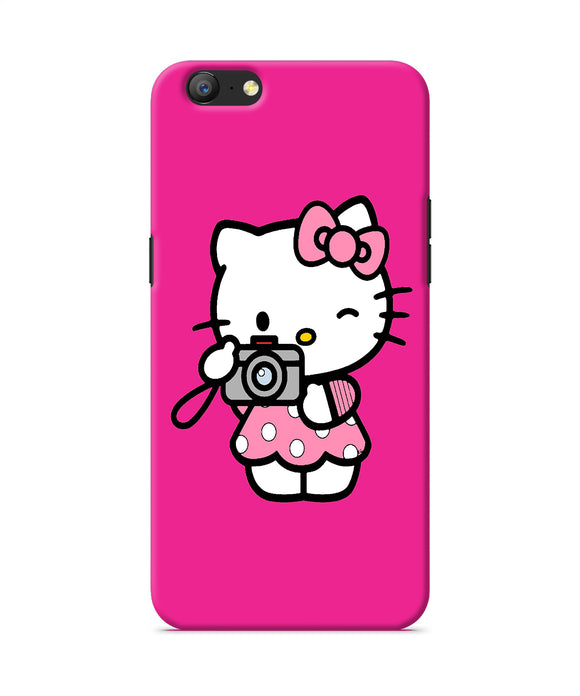 Hello Kitty Cam Pink Oppo A57 Back Cover