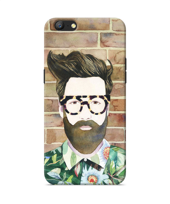 Beard Man With Glass Oppo A57 Back Cover