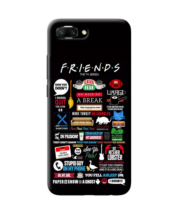 Friends Honor 10 Back Cover