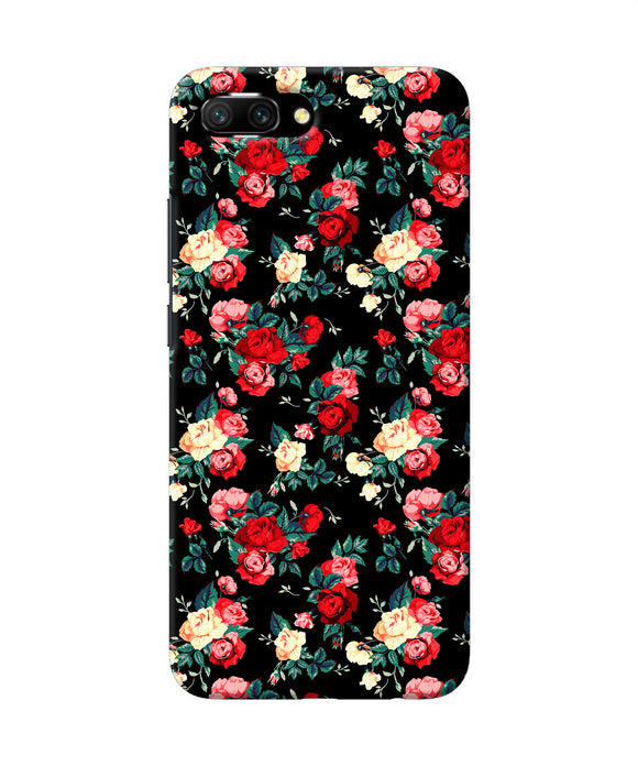 Rose Pattern Honor 10 Back Cover